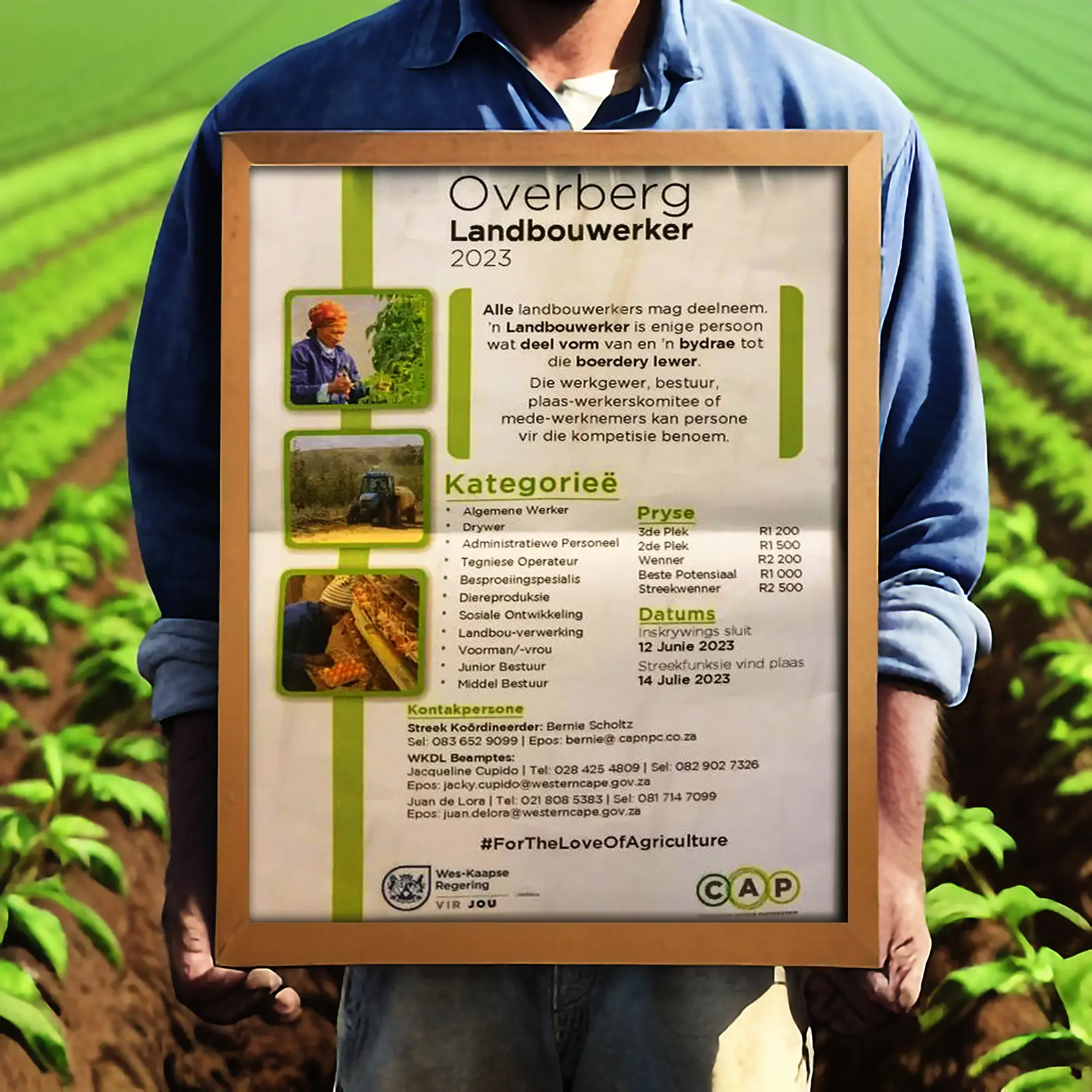 Now Opening Nominations for the 2023 Overberg Agricultural Worker