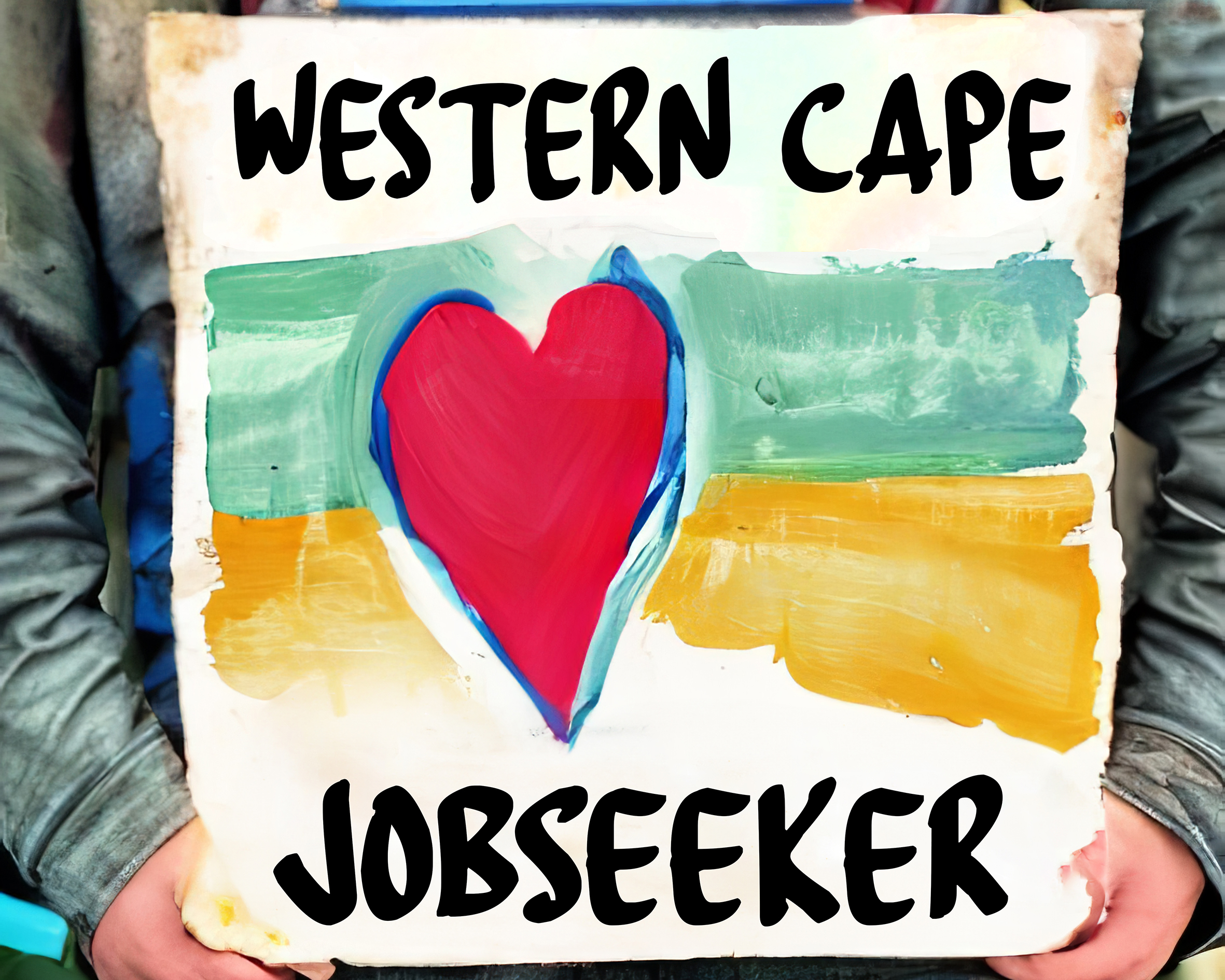 A sign indicating Western Cape jobseeker
